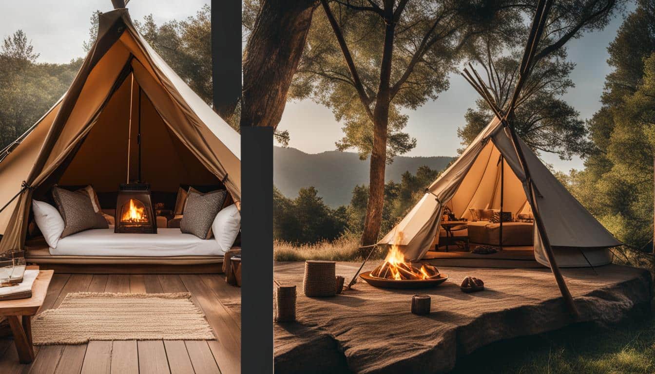 A/B testing email campaigns for glamping promotions