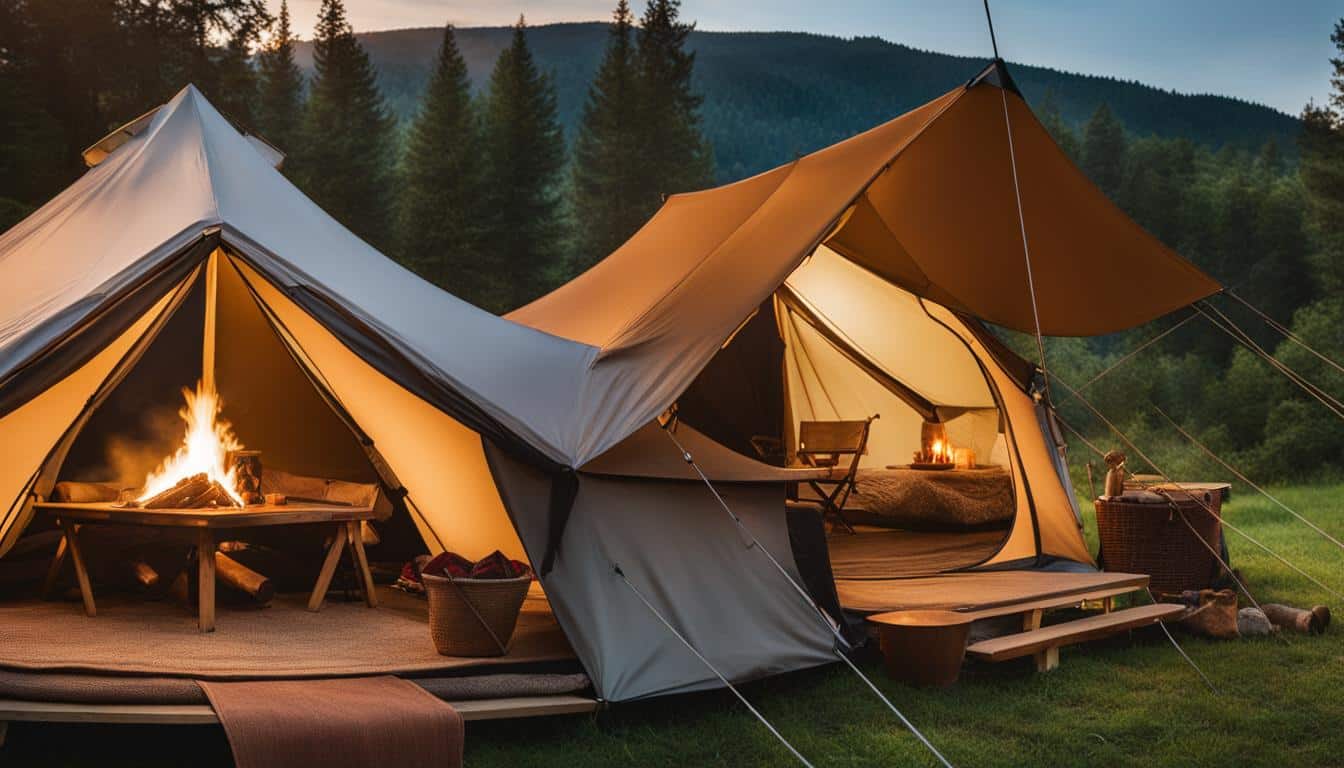 A/B testing email campaigns for glamping promotions