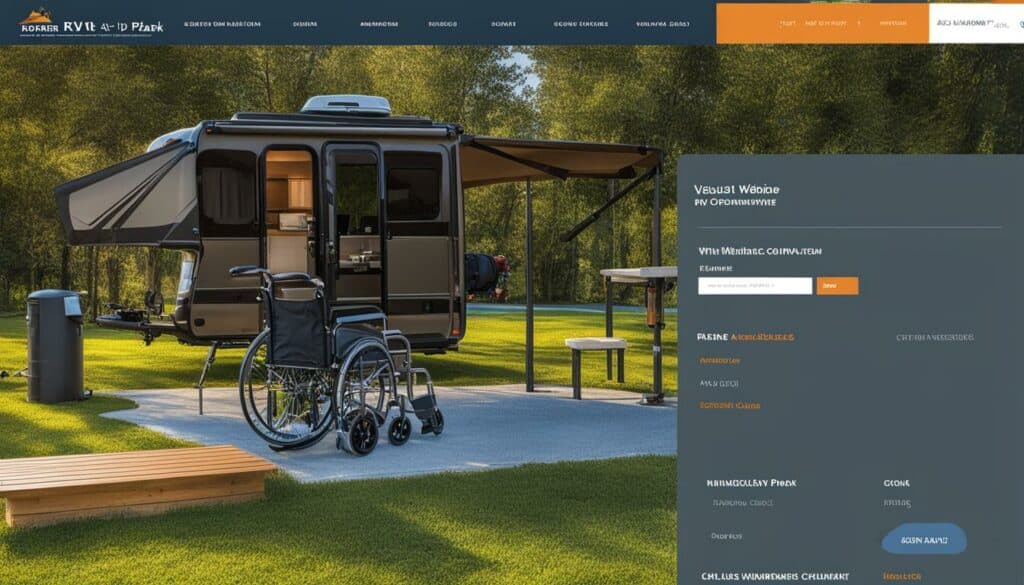 ADA compliance for RV park websites