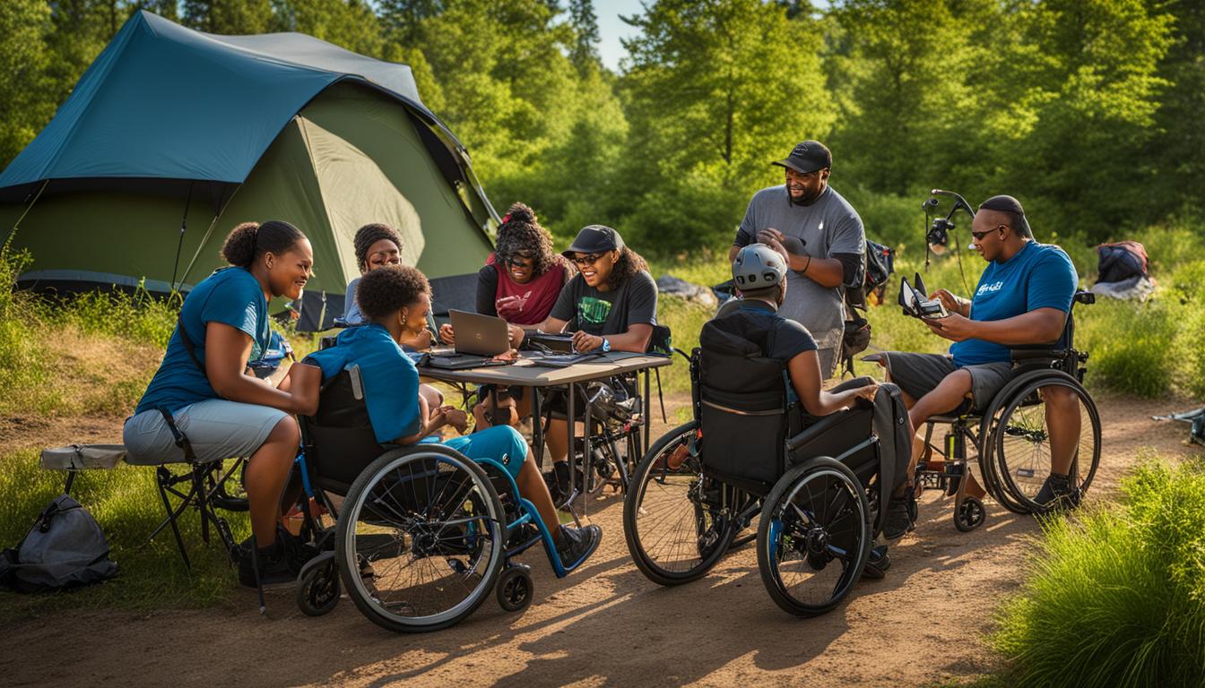 Accessible Content Creation for Camping Audiences