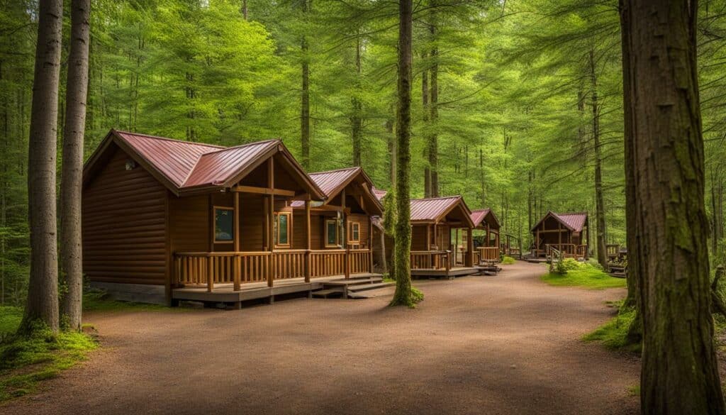 Accessible camping accommodations
