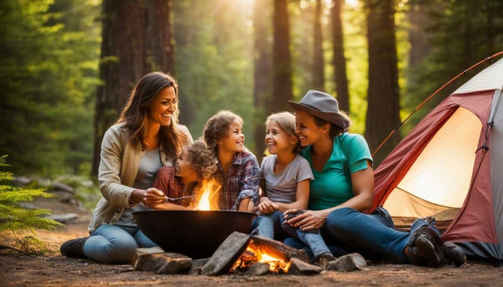Adventure-Focused Campground