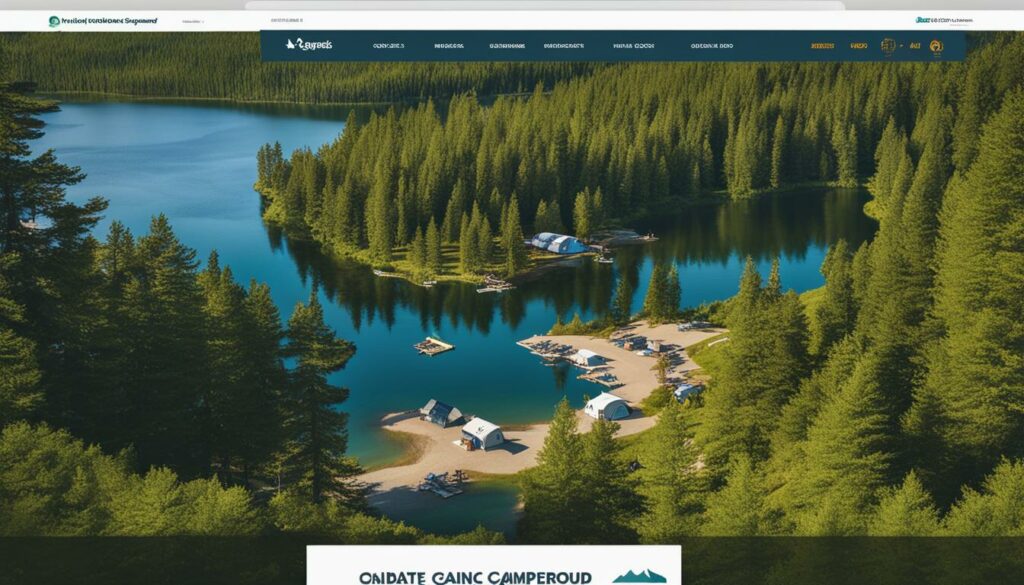 Campground Website Design