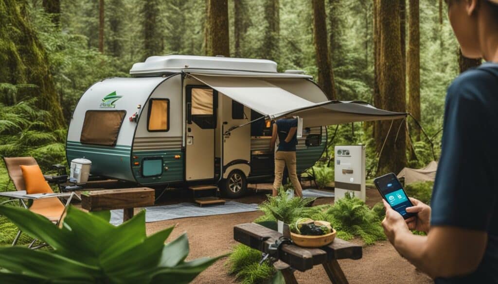 Campsite Check-In QR Code