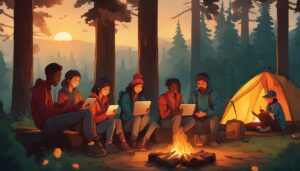 Creating a Secure Online Community for Campers
