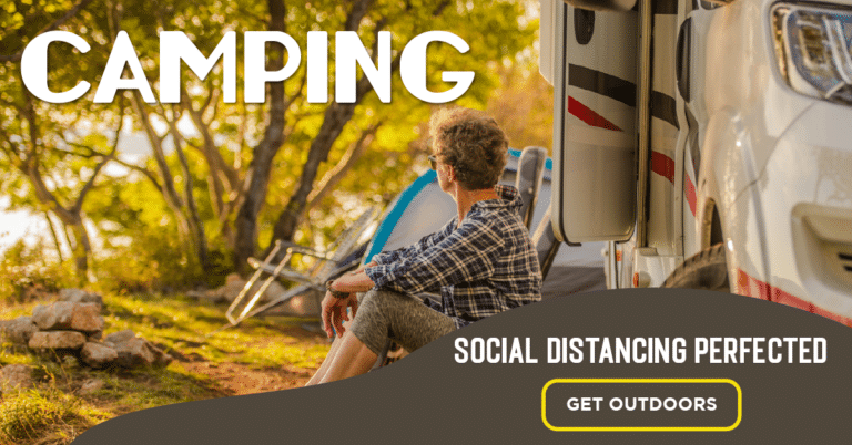 Perfecting camping social distancing through strategic marketing.