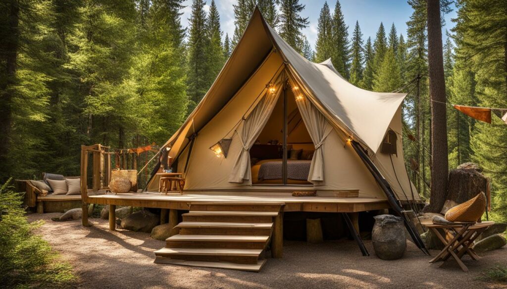 Glamping Accommodations