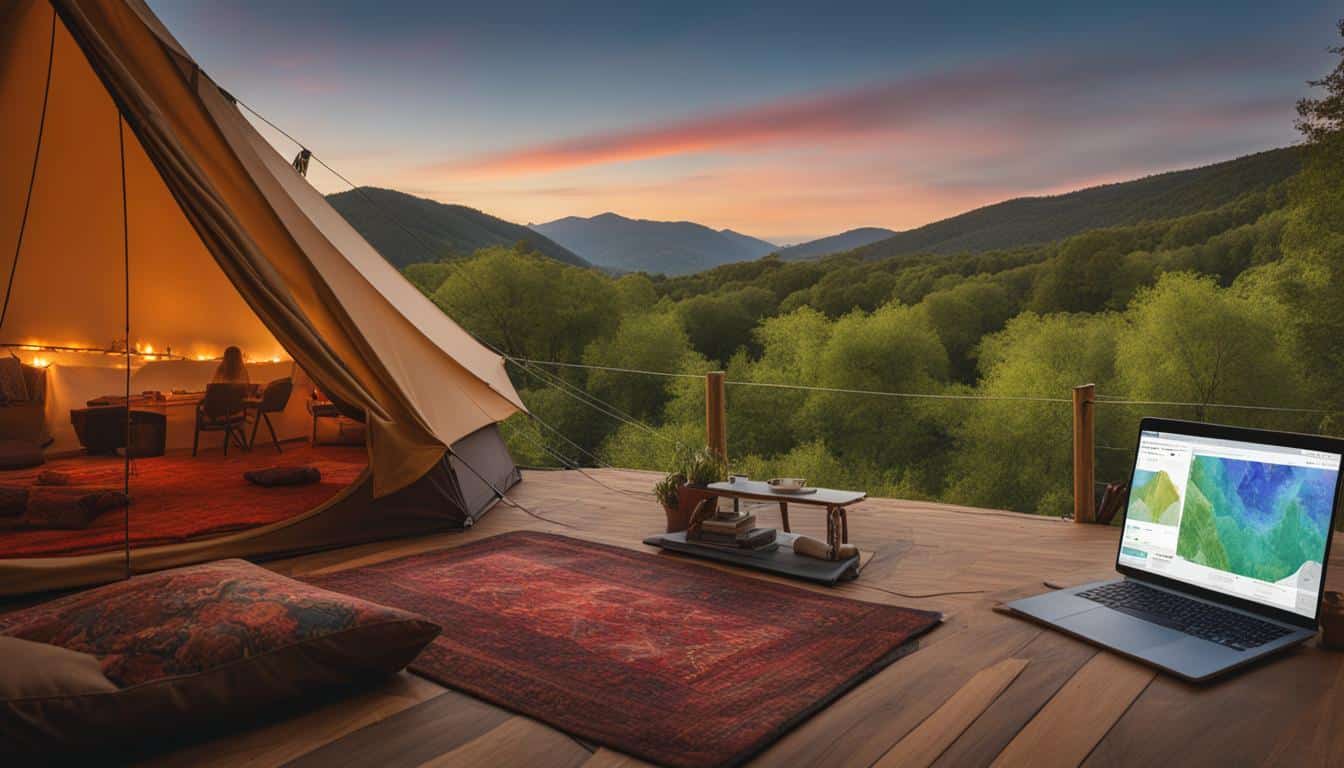 Heatmapping Tools for Glamping Site Optimization