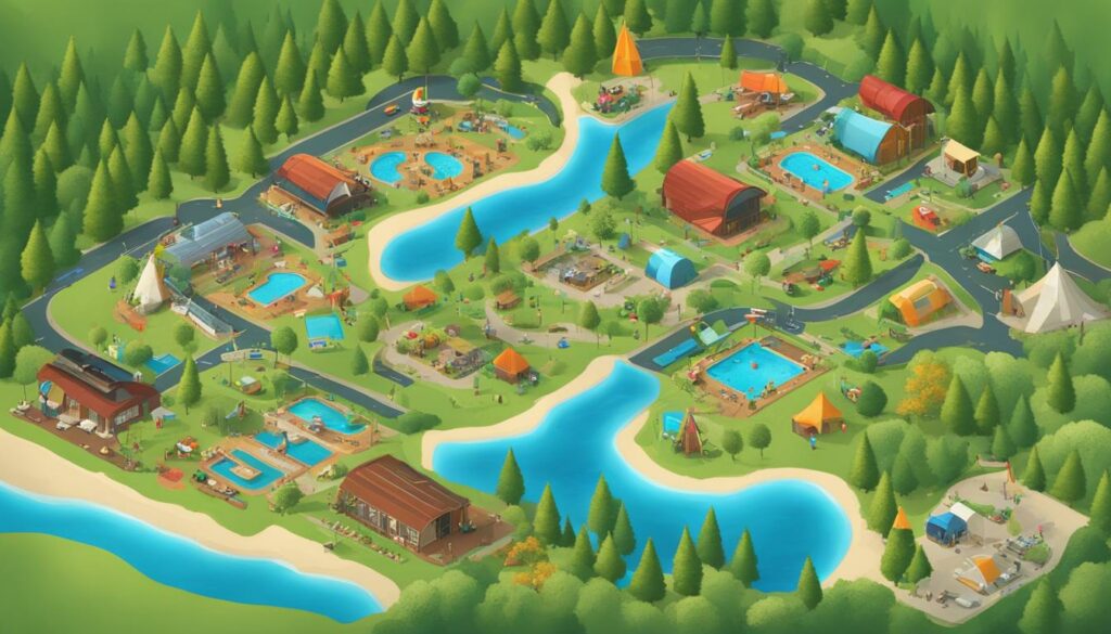 Interactive Maps for RV Park Site Exploration