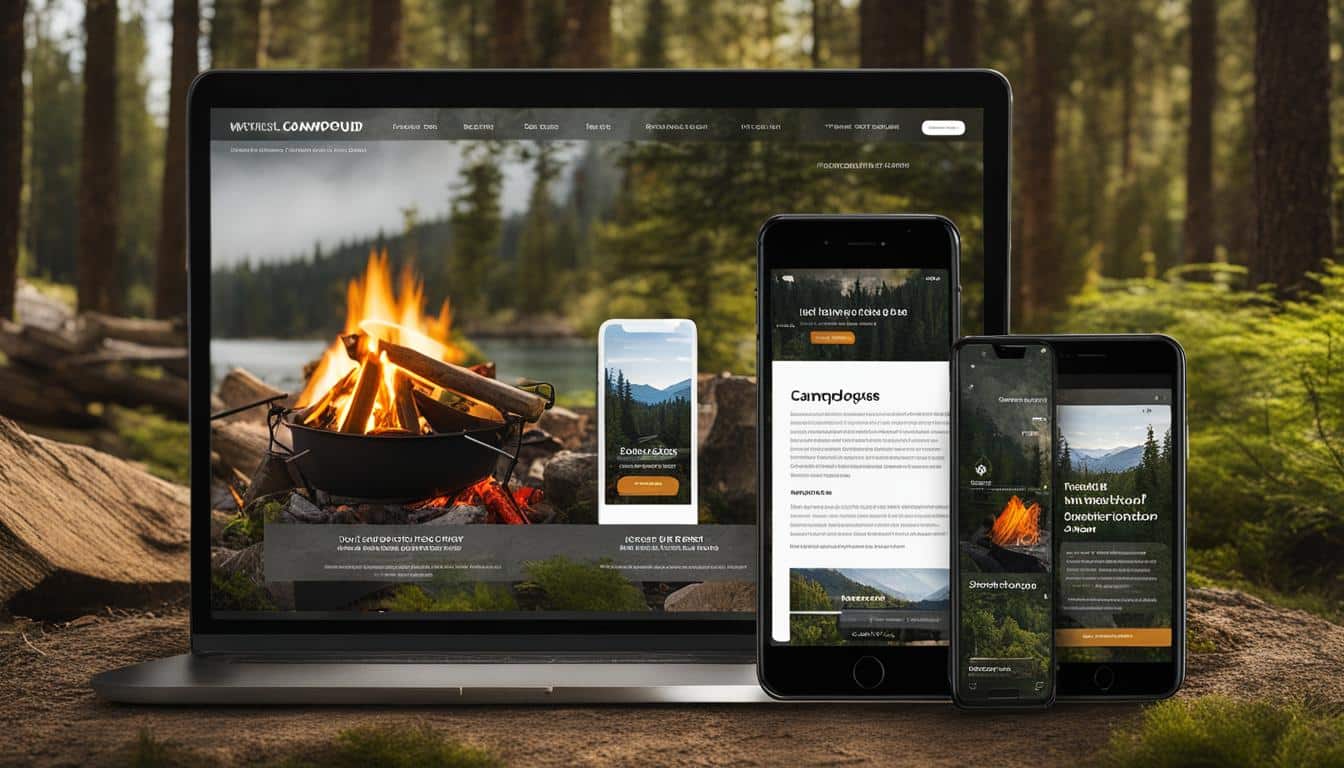 Mobile-friendly Design for Campground Websites
