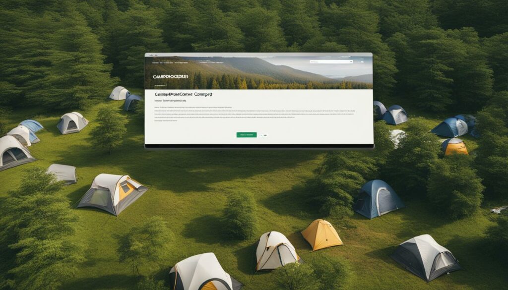 Online Directory Listings for Campgrounds