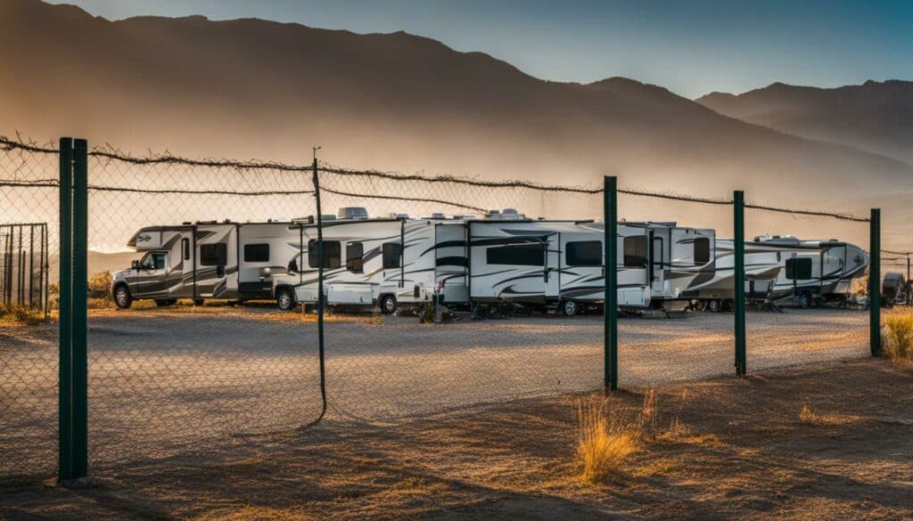 Physical security measures for RV Parks