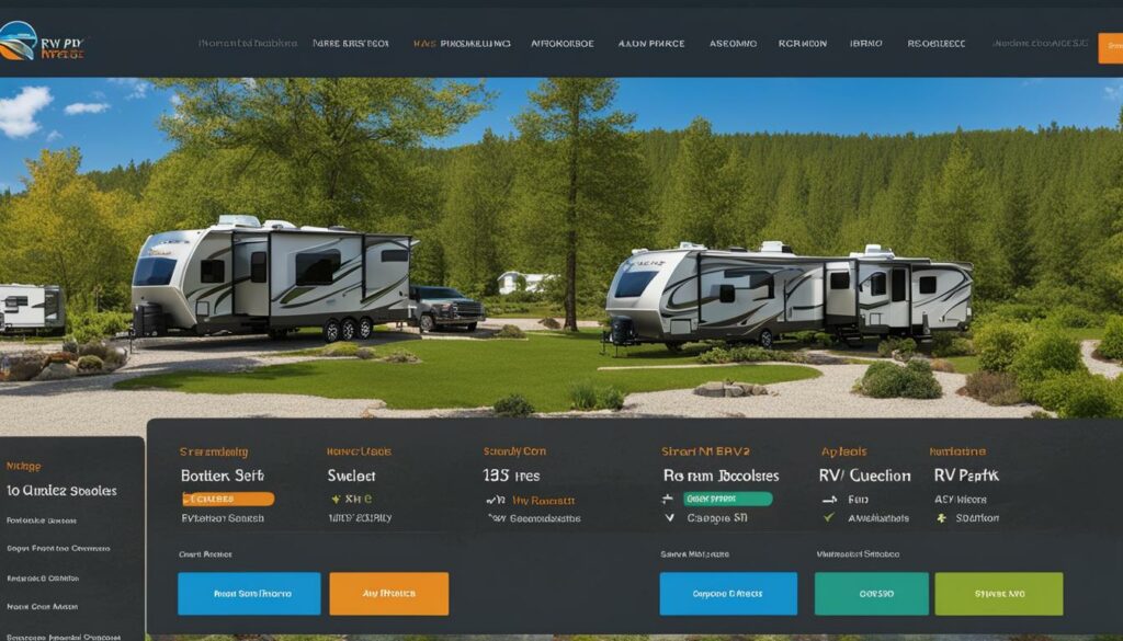 RV Park Website Usability