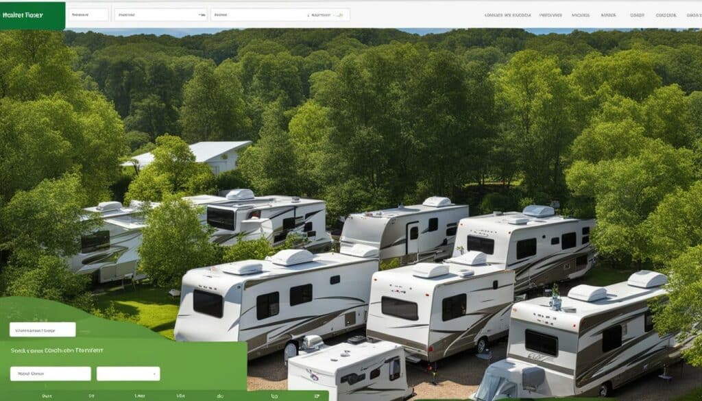 RV park booking