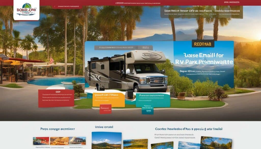 RV park email campaigns