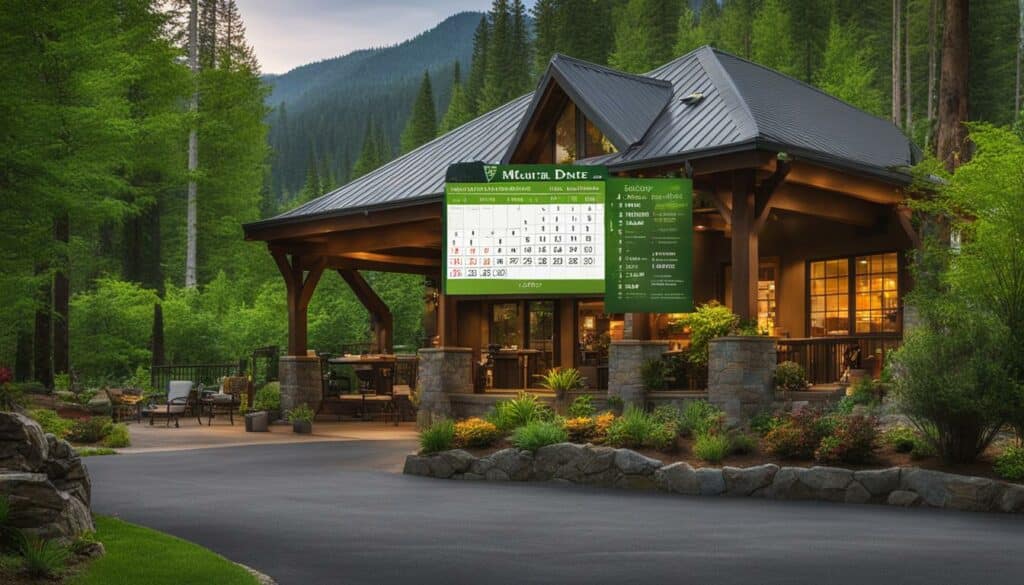 RV park reservations