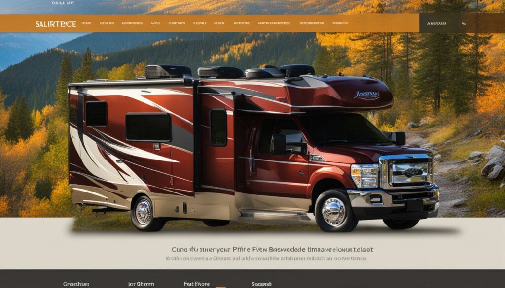 RV park website