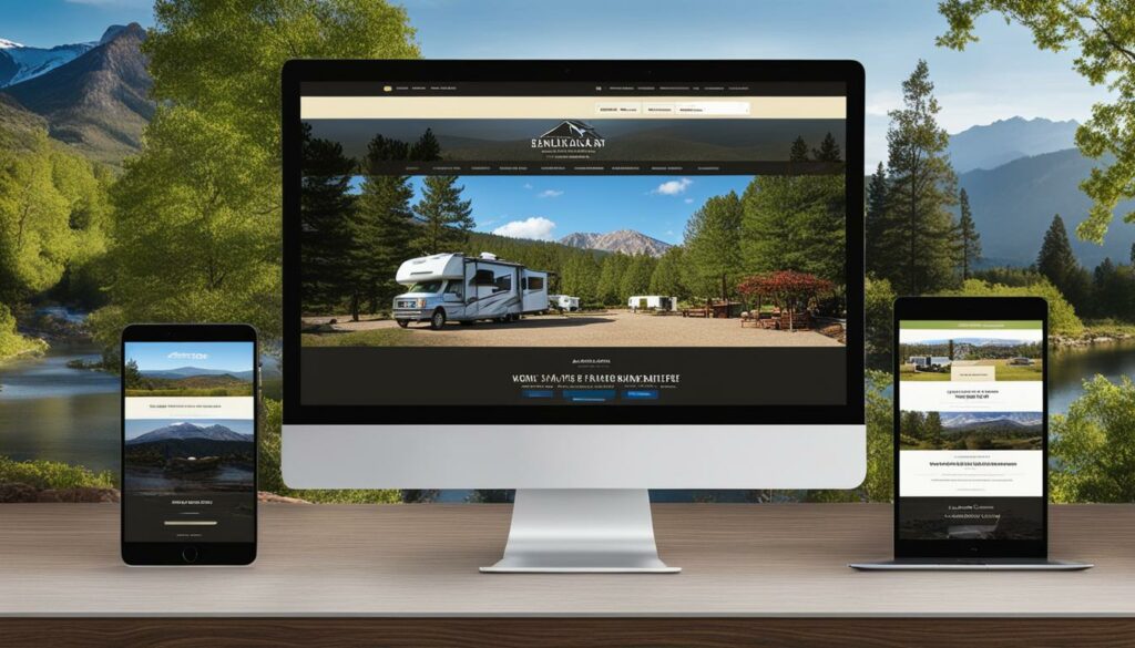 RV park website