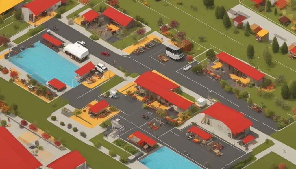 RV park website heatmap analysis