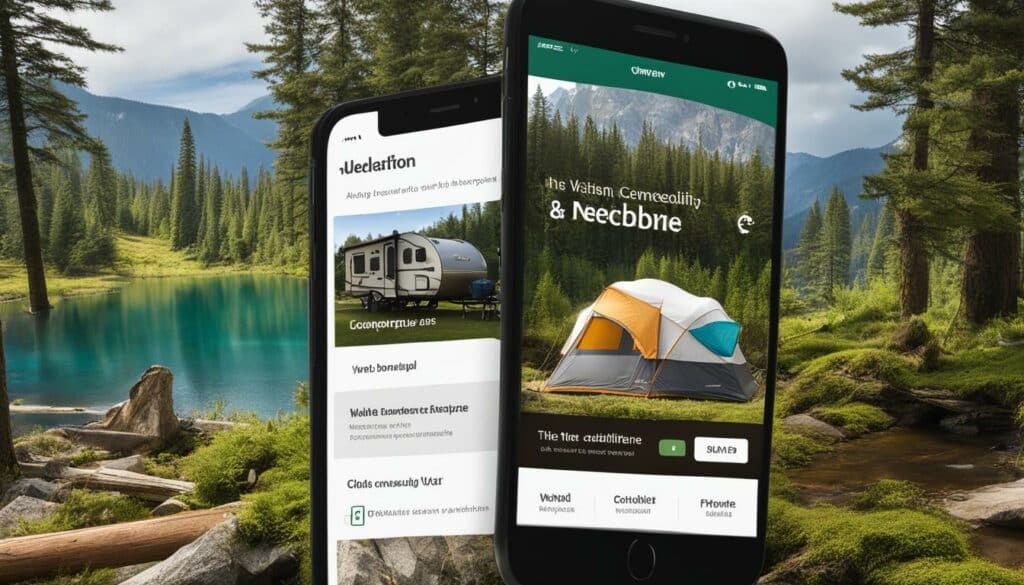 Responsive design for mobile-friendly campground websites