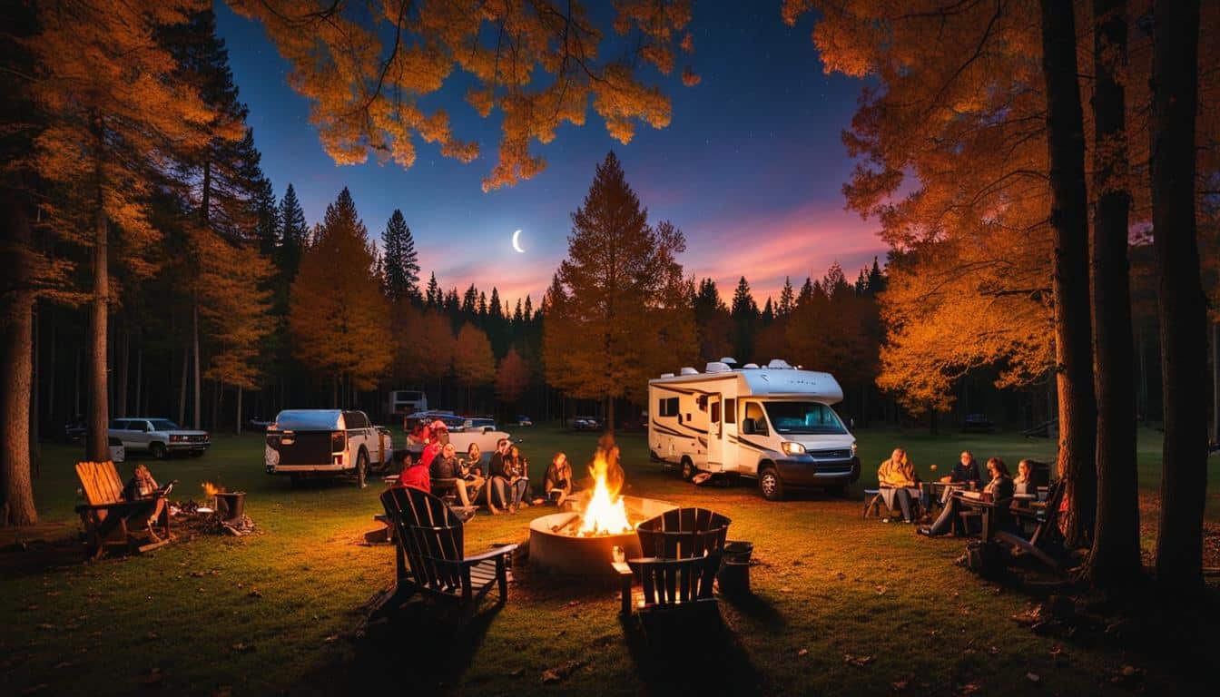 Seasonal social media posts for RV parks
