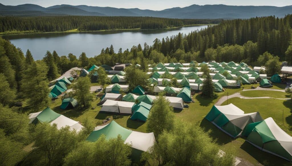 Shared inventory for campground