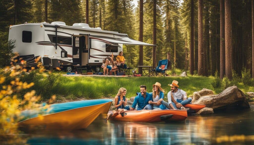 Social media advertising for RV resorts