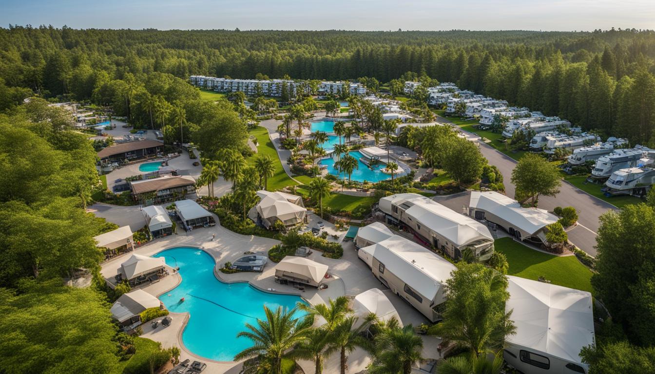 Social media advertising for RV resorts