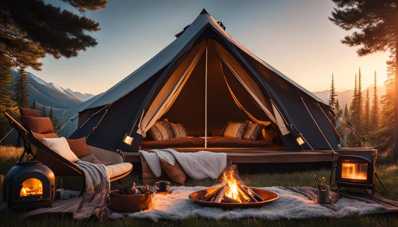 Social media influencer partnerships for glamping