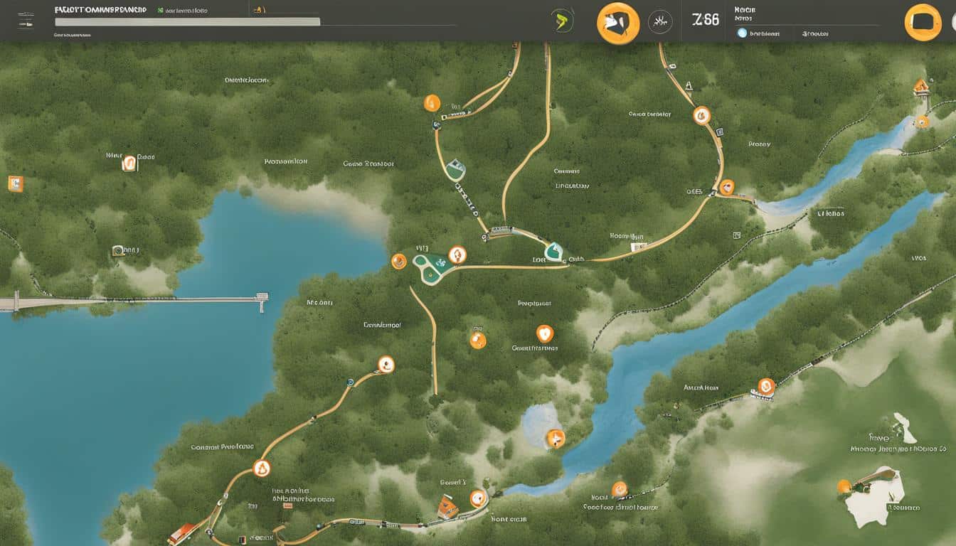 User-Friendly Navigation for Campground Sites