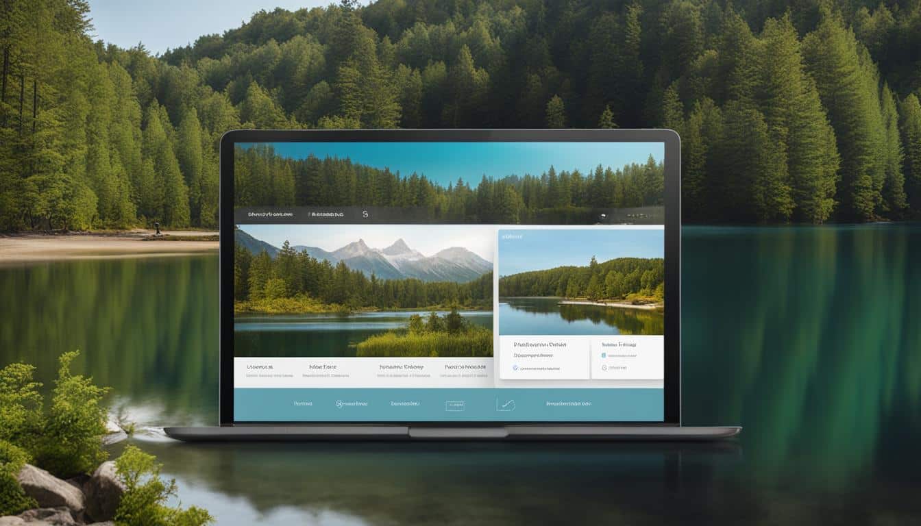 User Interface Design for Campground Booking