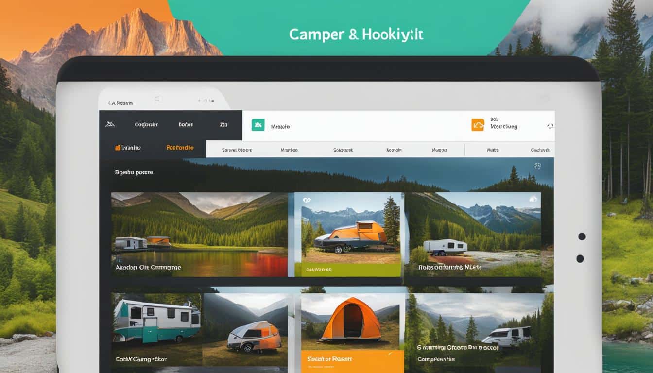 User Interface Design for Campground Booking
