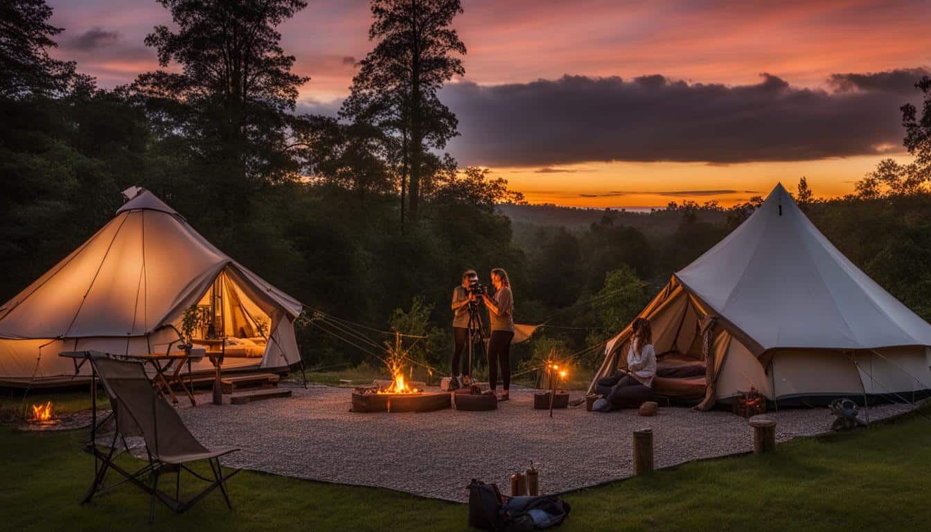 Video Blogging for Glamping Site Promotion