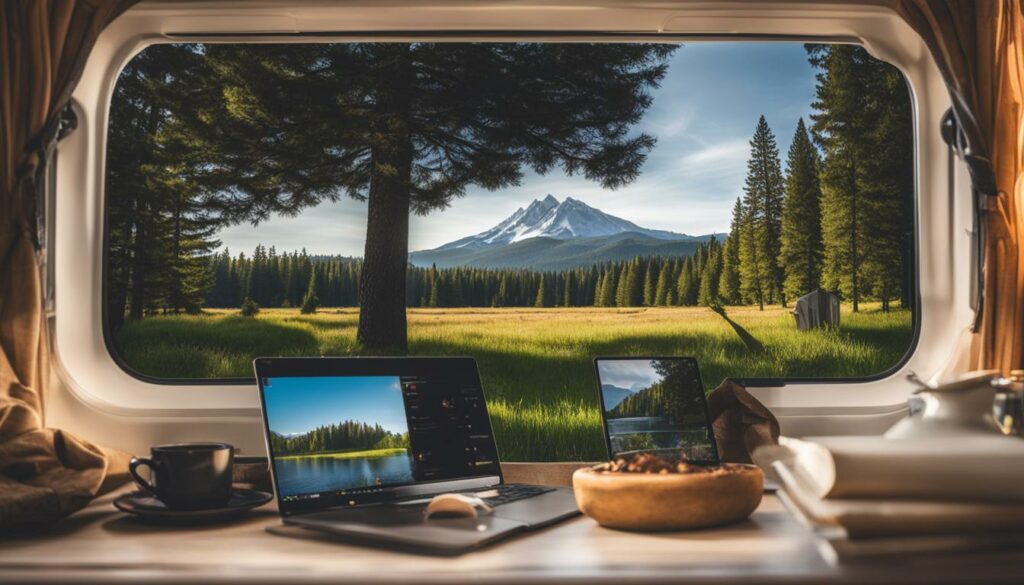 Virtual tours for RV parks