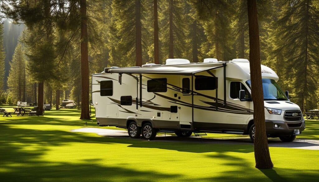 Well-Maintained Campgrounds