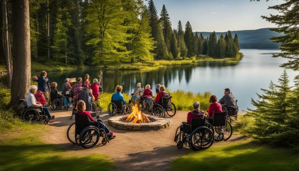 accessible campsites