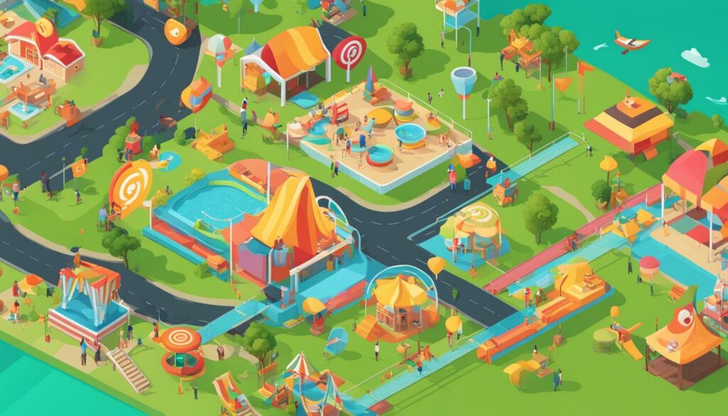 analyzing social media metrics for vacation parks