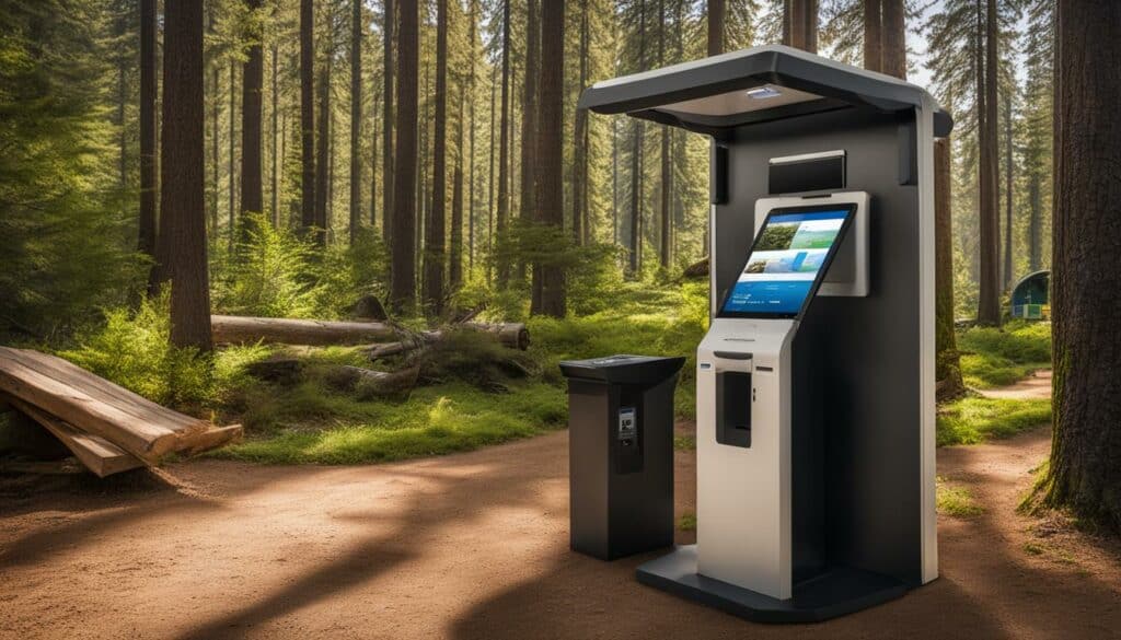 automated campground check-in process
