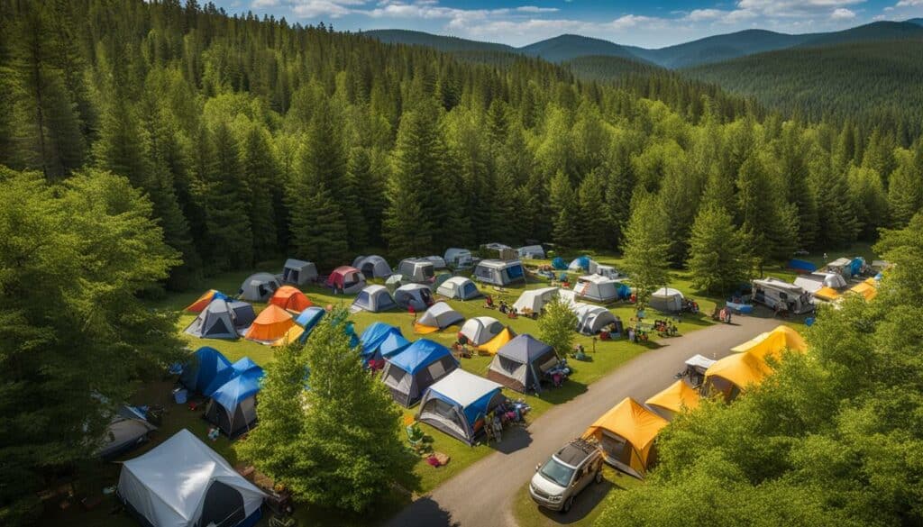 campground advertising