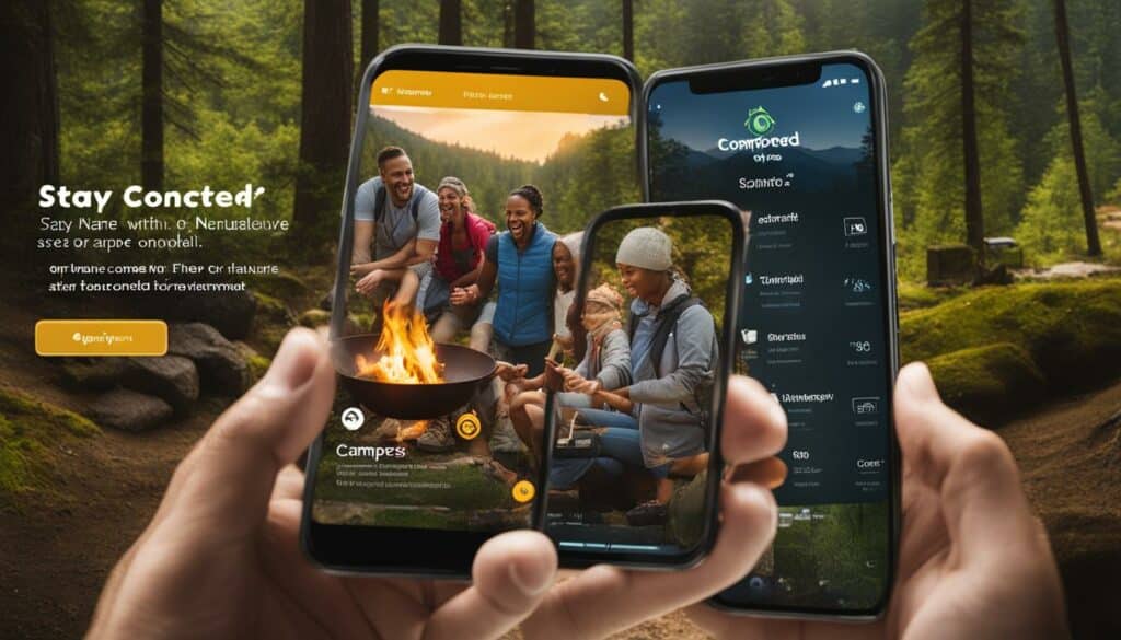 campground app marketing
