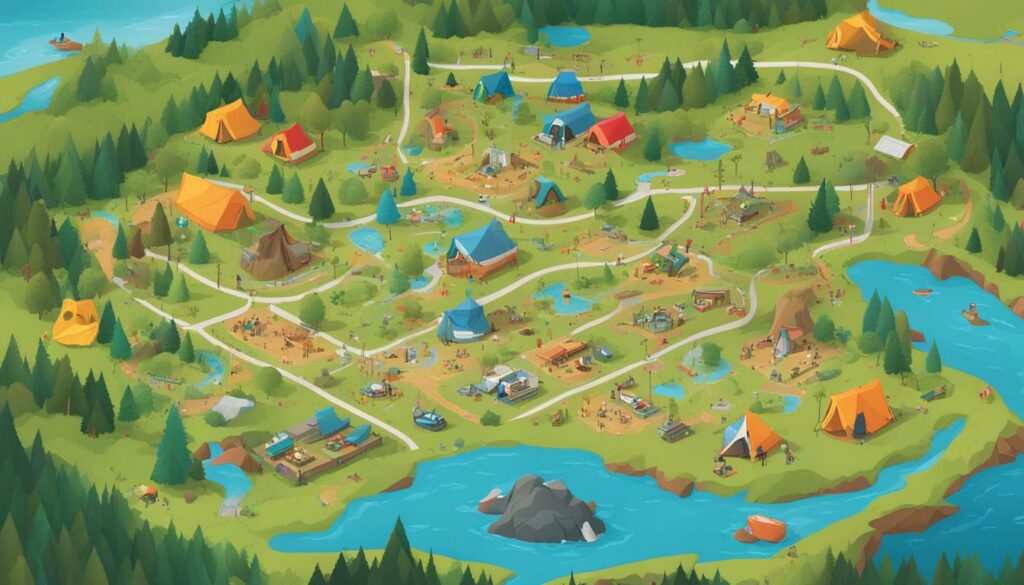 campground infographic