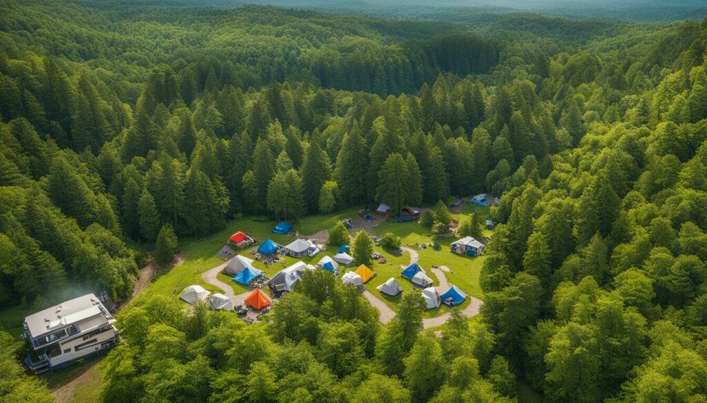 campground photography