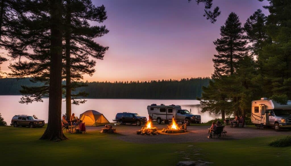 campground photography