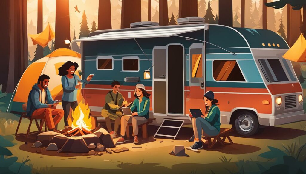 campground social media marketing