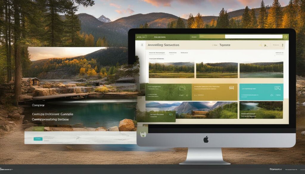 campground user experience design