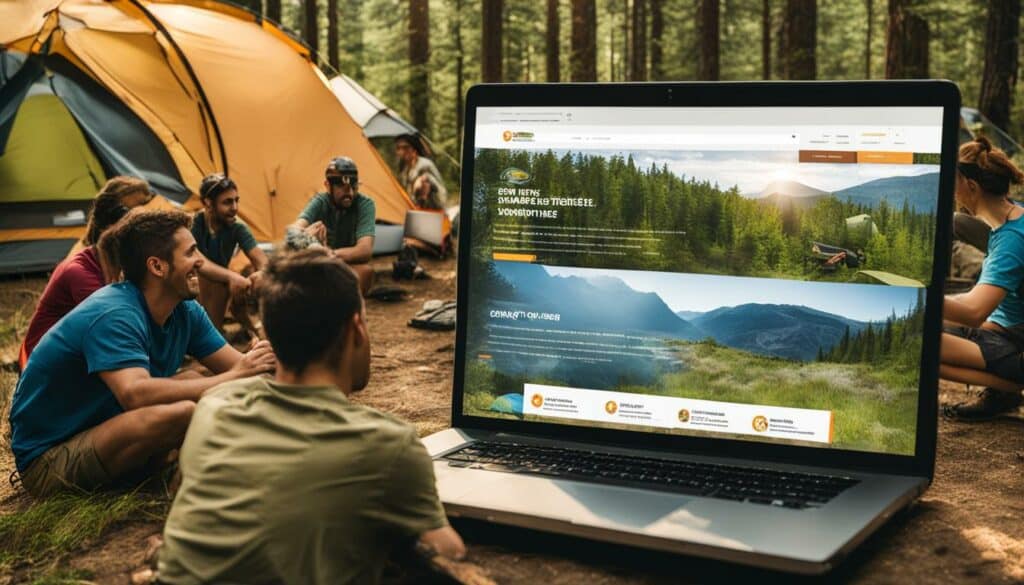 campground website SEO strategies