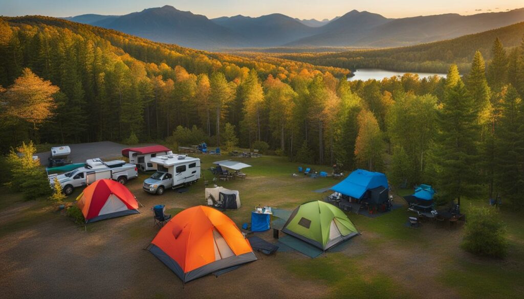 campground website design