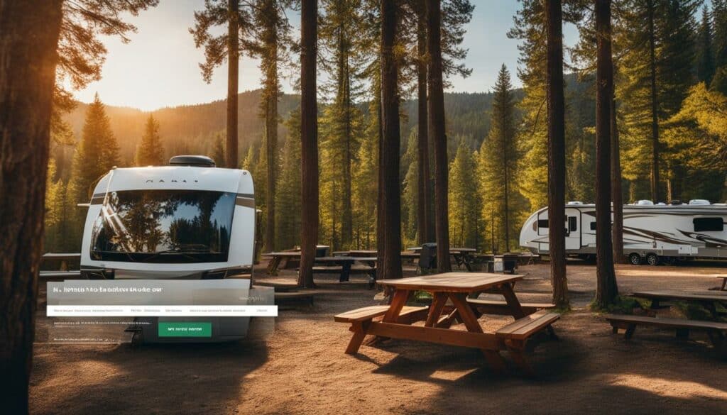 campground website design