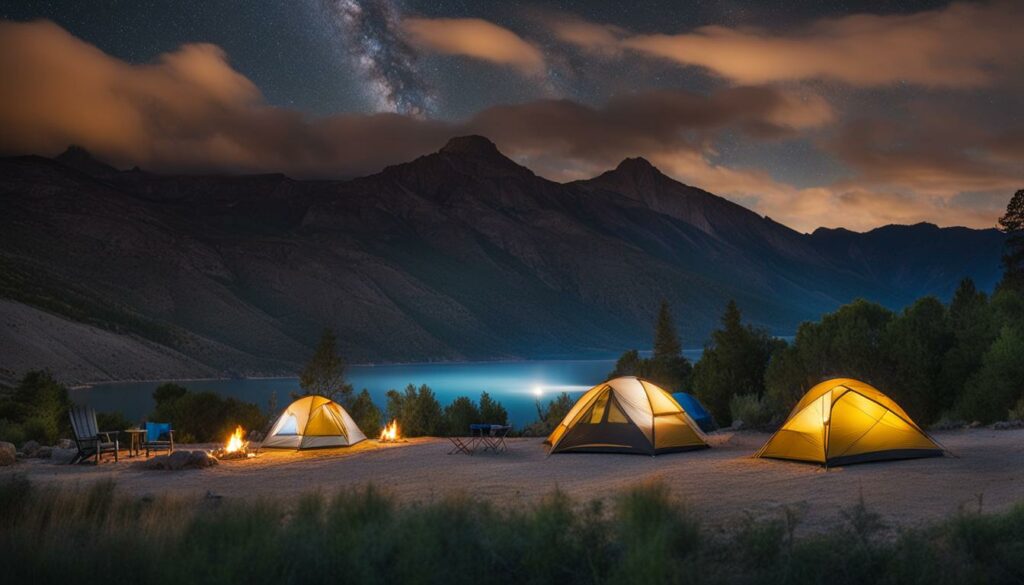 campground website design and content