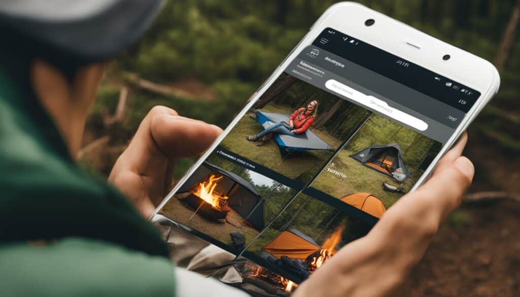 campground website development